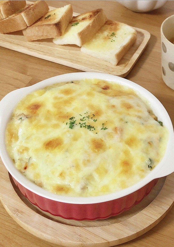 鮭とほうれん草玉ねぎのドリア-レシピのメイン写真