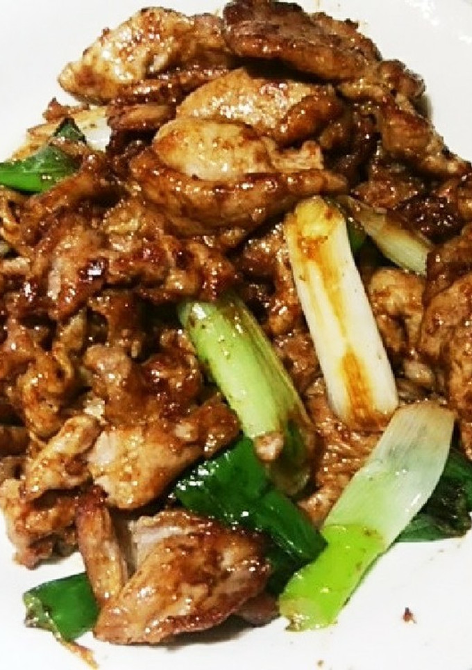 豚肉とネギの甜麺醤炒め-レシピのメイン写真