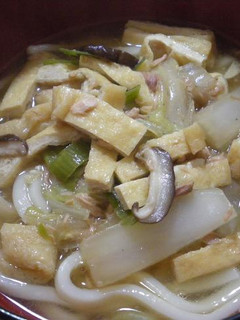 ツナと白菜のとろ~りあんかけうどん-レシピのメイン写真