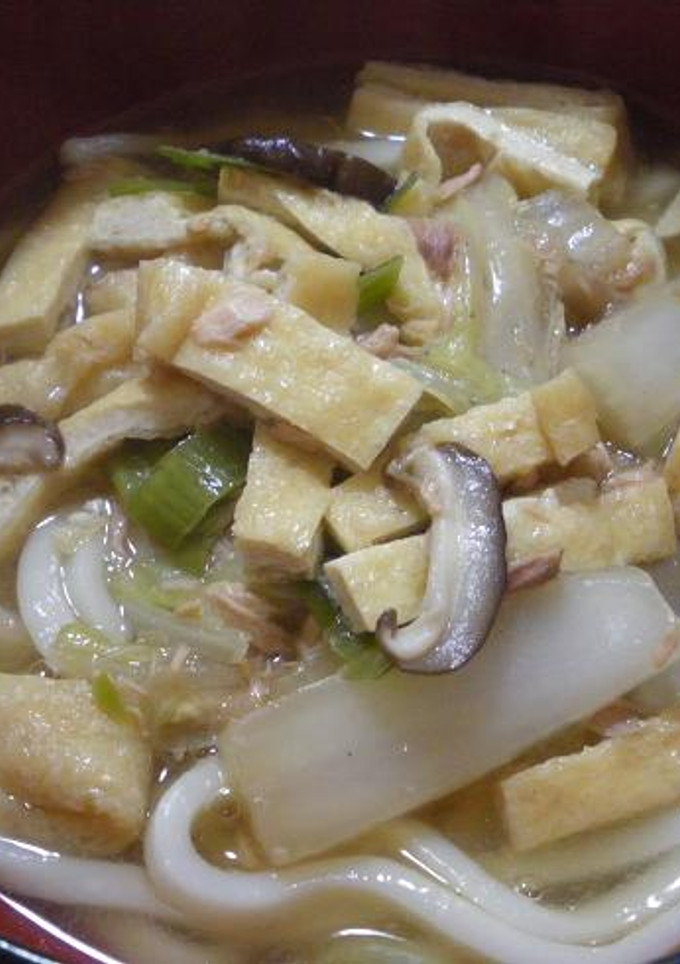 ツナと白菜のとろ～りあんかけうどん-レシピのメイン写真