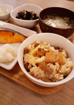 生姜たっぷりれんこんご飯-レシピのメイン写真