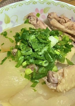 聖護院大根と手羽先のあっさり煮-レシピのメイン写真