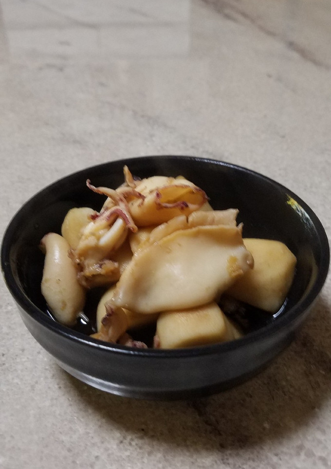 子イカと里芋の煮物-レシピのメイン写真