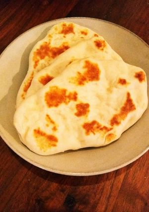 薄力粉で!計量簡単!もちもち本格ナン!-レシピのメイン写真