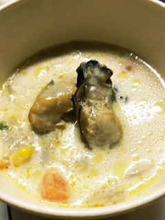 冷食で簡単!牡蠣のミルクスープ-レシピのメイン写真
