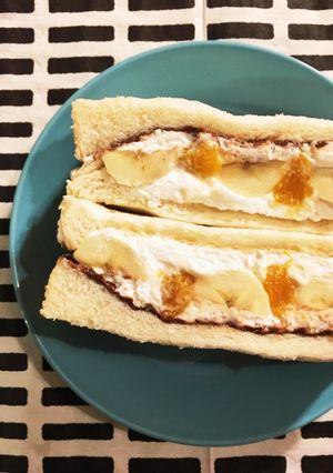 みかんとバナナのフルーツサンド-レシピのメイン写真
