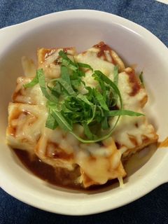 厚揚げの味噌マヨチーズ焼き-レシピのメイン写真