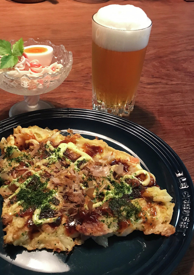 ビール必須！ふんわり柔らかお好み焼き-レシピのメイン写真