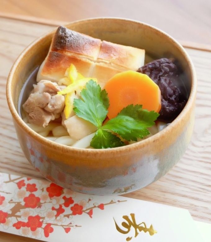 簡単】お雑煮で年明けうどん by 管理栄養士ゆり子 【クックパッド