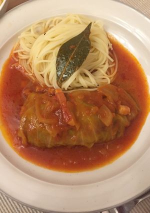 トマトソースのロールキャベツ-レシピのメイン写真