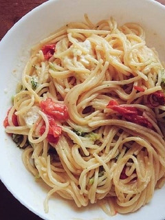 ブロッコリーとチーズとミニトマトのパスタ-レシピのメイン写真