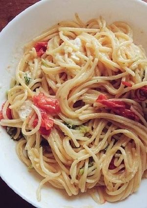 ブロッコリーとチーズとミニトマトのパスタ-レシピのメイン写真