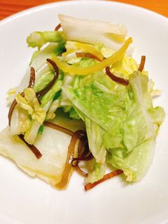 白菜と塩昆布のサラダ-レシピのメイン写真