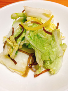白菜と塩昆布のサラダ-レシピのメイン写真
