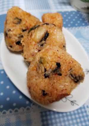 キムチ入り焼おにぎり-レシピのメイン写真