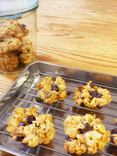 豆乳を使用したグラノーラクッキー-レシピのメイン写真
