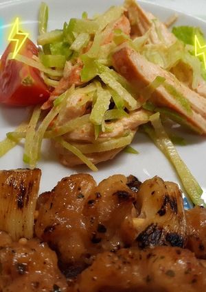 サラダ大根とサラダチキンサラダ☆-レシピのメイン写真
