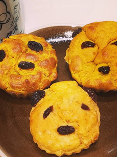 カボチャと柚子とクリームチーズのマフィン-レシピのメイン写真