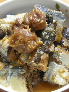 秋刀魚の梅味噌煮-レシピのメイン写真
