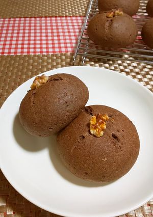 ★糖質オフ！おからの＊ココアミルクパン＊-レシピのメイン写真