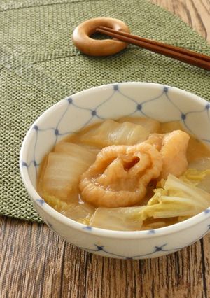 へそ大根と白菜のにんにく味噌煮-レシピのメイン写真