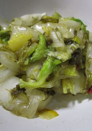 納豆昆布で♪白菜のねばねば浅漬け-レシピのメイン写真