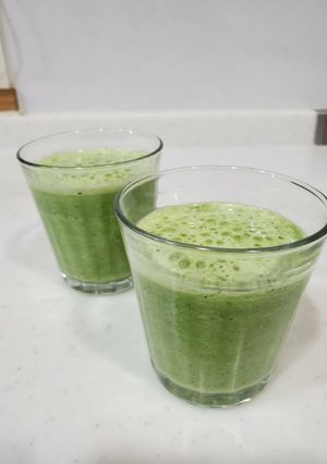 甘い！ほうれん草のフレッシュジュース-レシピのメイン写真