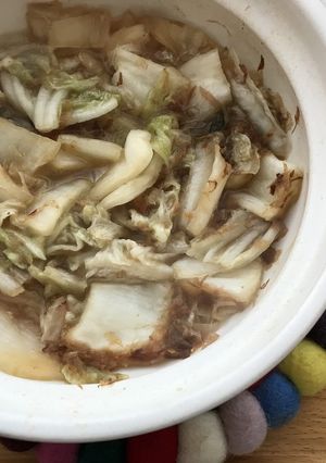 白菜漬の煮物　飛騨高山　煮たくもじ-レシピのメイン写真