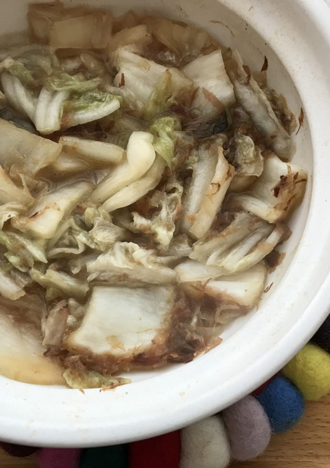 白菜漬の煮物　飛騨高山　煮たくもじ-レシピのメイン写真