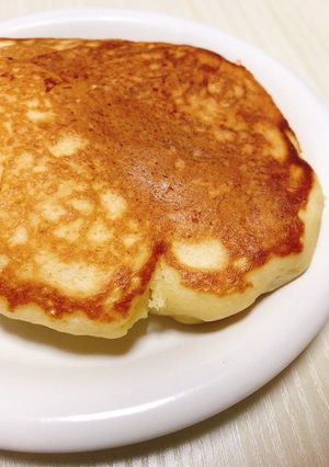 ふわもち!ホットケーキ-レシピのメイン写真