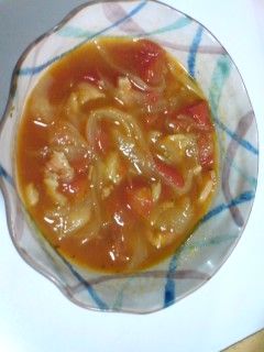 玉ねぎたっぷりトマトスープ-レシピのメイン写真