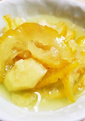 基本の柚子とりんごの砂糖漬け-レシピのメイン写真