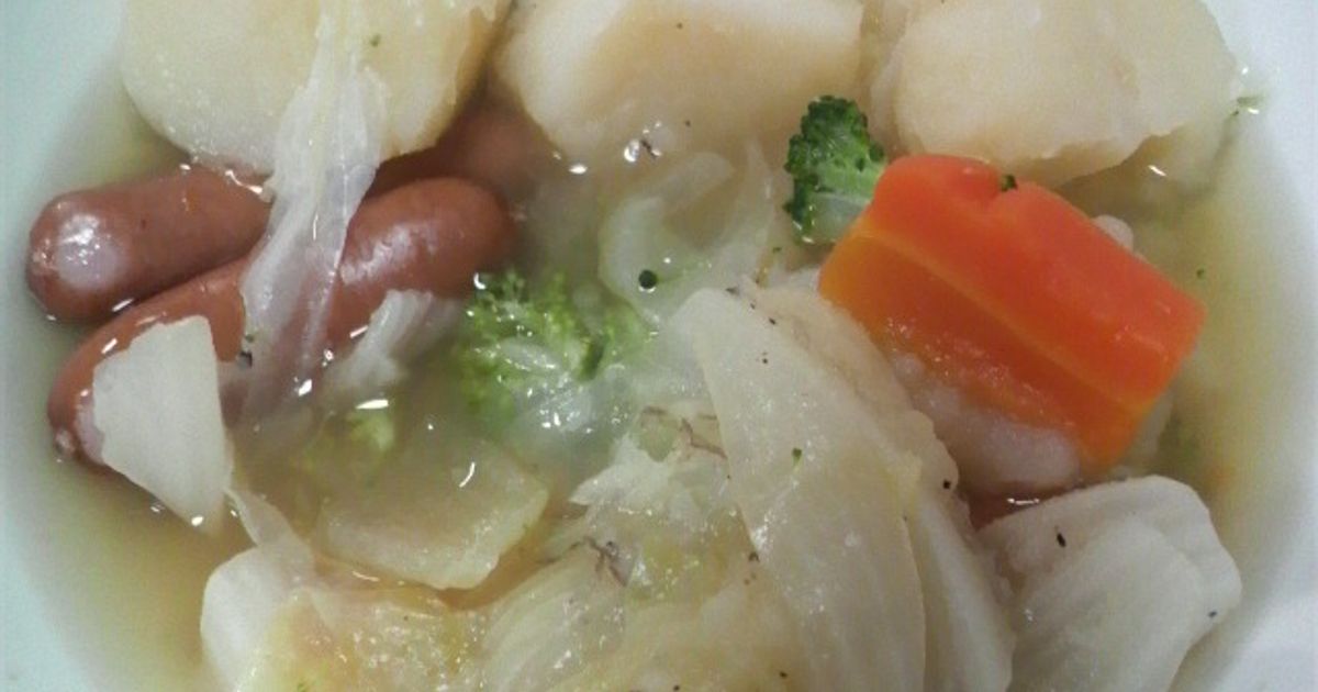 ポトフです。 デトックスにも！【トマト風味の具沢山スープ風ポトフ】 | レシピ