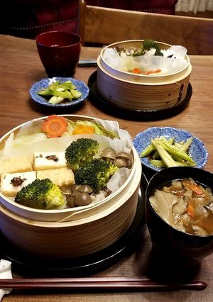 有り合わせでご馳走♪蒸籠ご飯-レシピのメイン写真
