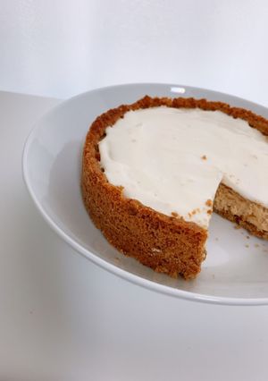 簡単二層のチーズケーキ-レシピのメイン写真