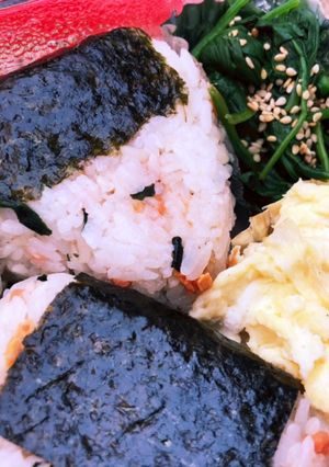 ランチに☆もち麦入りおにぎり-レシピのメイン写真