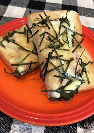 簡単 ごま香るしそとツナの和風トースト-レシピのメイン写真
