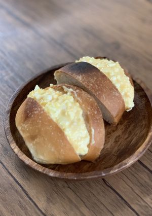 塩、マヨ不要!離乳食卵サンド-レシピのメイン写真