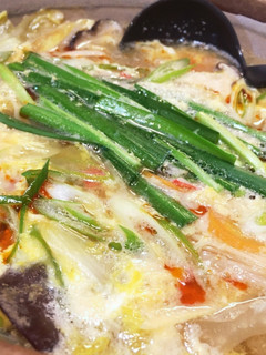 鍋の残りでリメイク♫サンラータン鍋-レシピのメイン写真