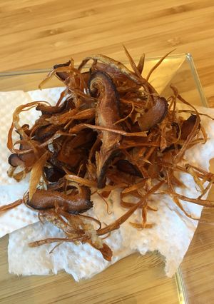 ゴボウと椎茸のサクサク揚げ・トッピング用-レシピのメイン写真