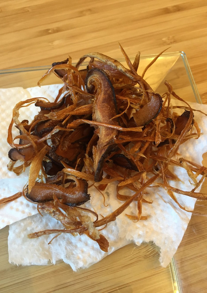 ゴボウと椎茸のサクサク揚げ・トッピング用-レシピのメイン写真