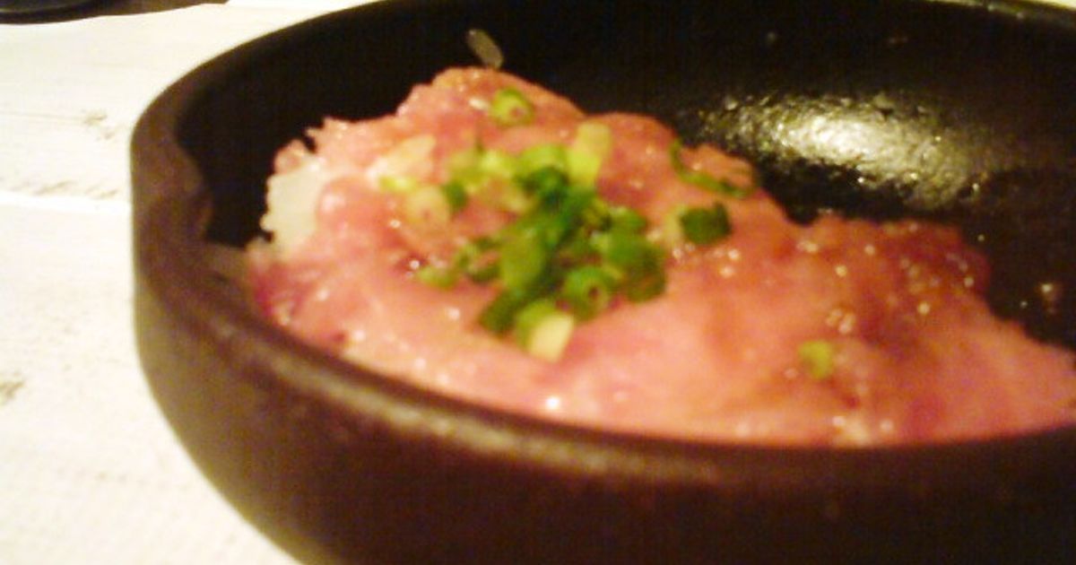 ネギトロ丼です♡⃛ スピード簡単しあわせねぎとろ丼♪ by あるある 【クックパッド