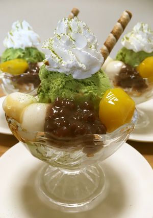 情趣☆抹茶パフェ-レシピのメイン写真