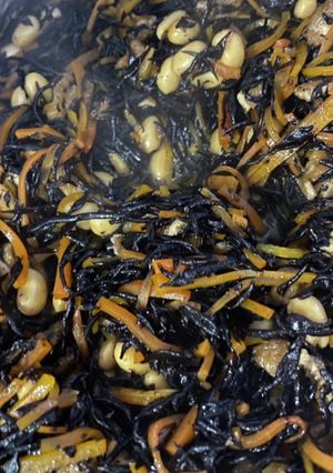 ひじきの煮物の覚え方はひじきサン-レシピのメイン写真