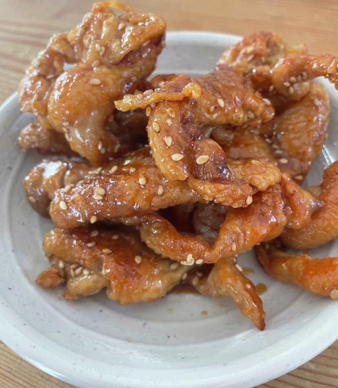 うんまっ　週末の男の料理　鶏皮の甘辛-レシピのメイン写真