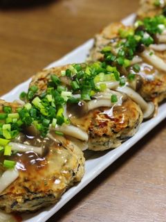 余ったひじきの煮物で豆腐ハンバーグ-レシピのメイン写真
