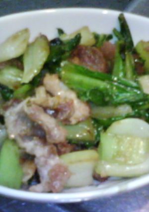 豚肉と青梗菜のシンプル炒め☆-レシピのメイン写真