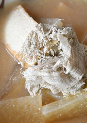 だし汁のうまみ「大根と厚揚げの味噌汁」-レシピのメイン写真