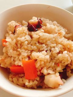 タコ飯(タコの炊き込みご飯)-レシピのメイン写真