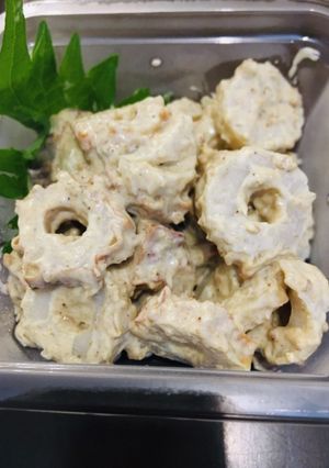 あっという間にちくわの胡麻マヨ-レシピのメイン写真